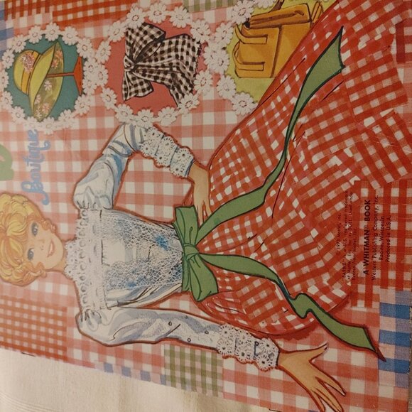 DOLL_Paper Doll Books Vintage Set of 8 - Picture 3 of 14